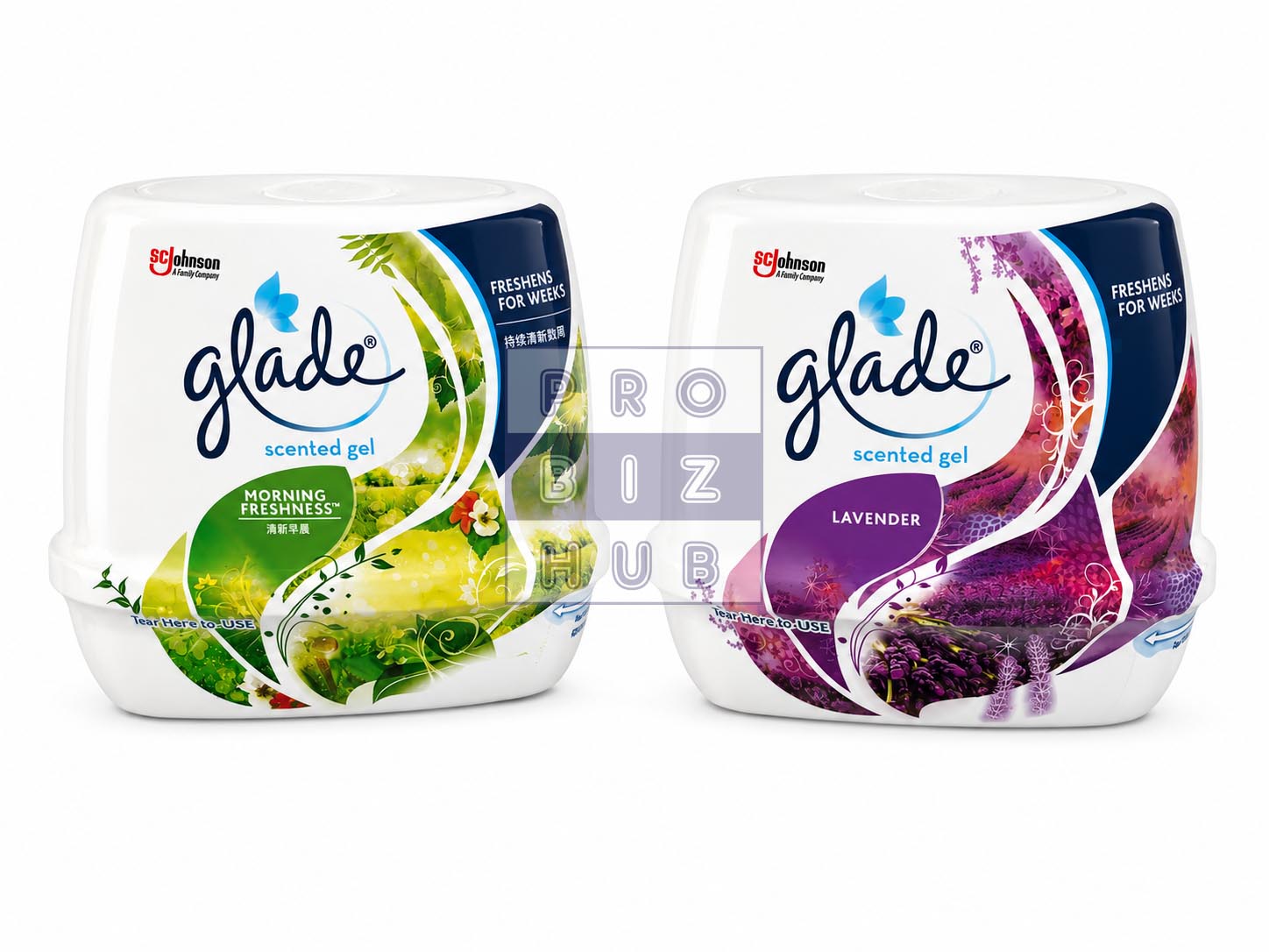 Glade scented gel